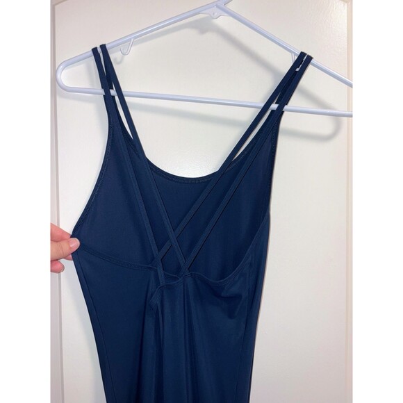 Sweaty Betty Strappy Navy Blue Explorer Jumpsuit size XS GUC - Picture 4 of 7